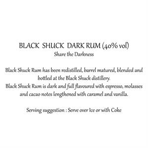 Black Shuck Dark Rum 70cl